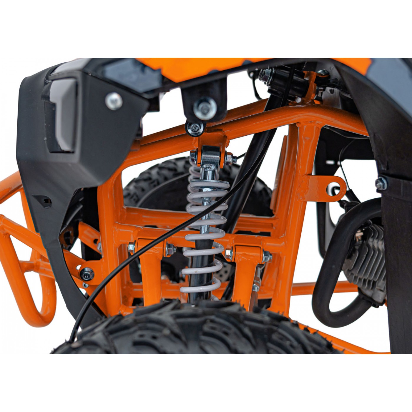 Oranžová spaľovacia štvorkolka SIRIUS 49CC