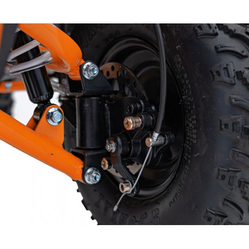 Oranžová spaľovacia štvorkolka SIRIUS 49CC