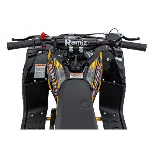 Žltá spaľovacia štvorkolka SIRIUS 49CC