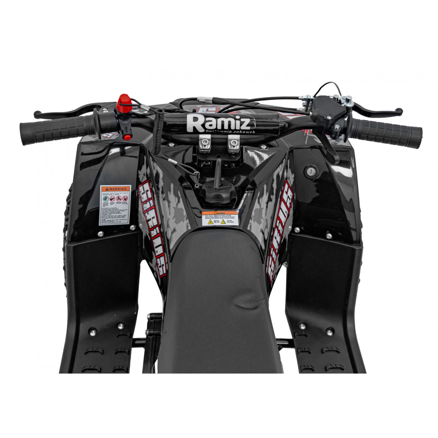 Vozidlo so spaľovacou štvorkolkou 49CC SIRIUS Black