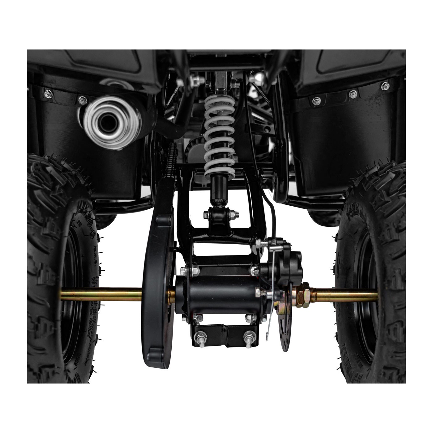 Vozidlo so spaľovacou štvorkolkou 49CC SIRIUS Black