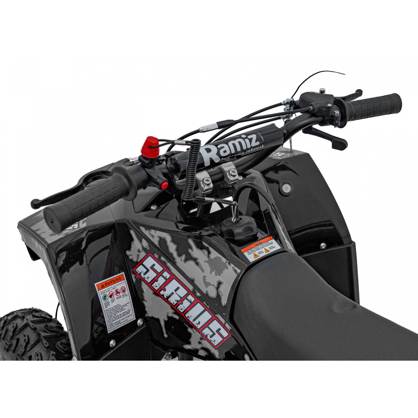 Vozidlo so spaľovacou štvorkolkou 49CC SIRIUS Black