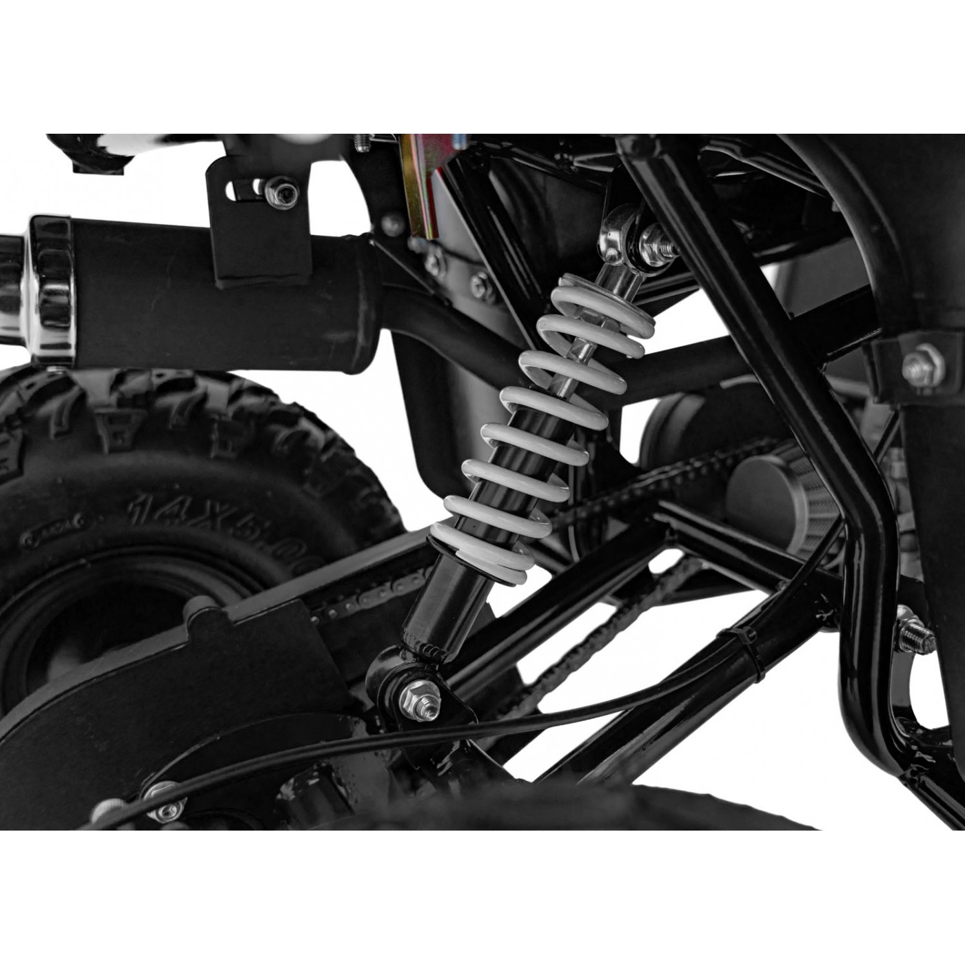 Vozidlo so spaľovacou štvorkolkou 49CC SIRIUS Black