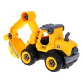 Rozoberateľný báger s pohonom pre deti 3+ Elektrický skrutkovač + Pohonná jednotka + Zvuky