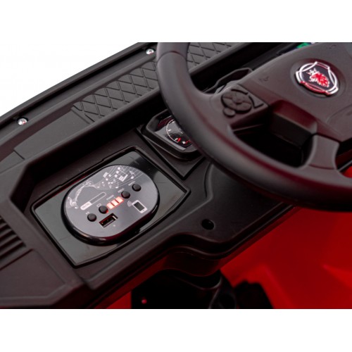 Vozidlo Scania R-SERIE nalakované na červeno