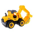 Rozoberateľný báger s pohonom pre deti 3+ Elektrický skrutkovač + Pohonná jednotka + Zvuky