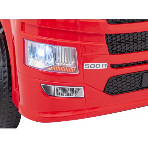 Vozidlo Scania R-SERIE nalakované na červeno