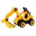 Rozoberateľný báger s pohonom pre deti 3+ Elektrický skrutkovač + Pohonná jednotka + Zvuky