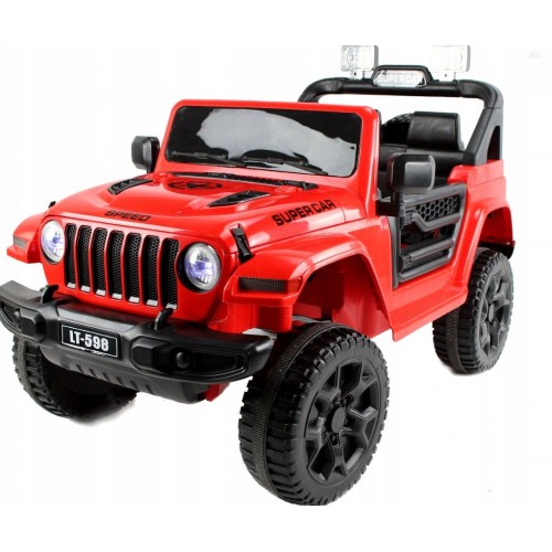 Jeep SUPERCAR 4x4 Červený