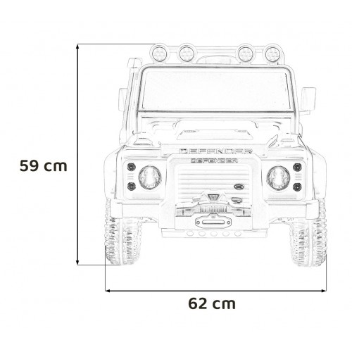 Vozidlo Land Rover Defender 110 SVX Concept Black