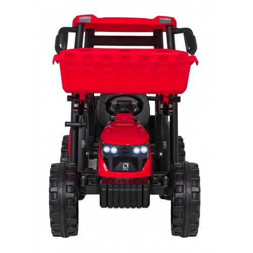 MEGA D68 ťahač s červeným prívesom