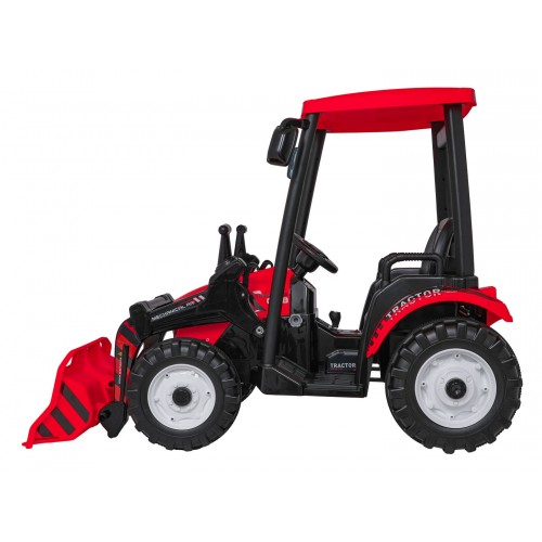 MEGA D68 ťahač s červeným prívesom