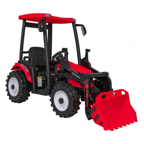 MEGA D68 ťahač s červeným prívesom