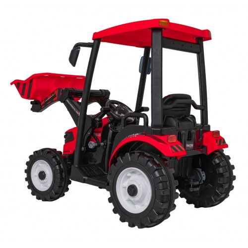 MEGA D68 ťahač s červeným prívesom