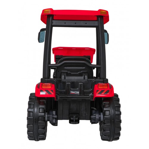 MEGA D68 ťahač s červeným prívesom