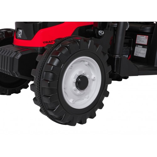 MEGA D68 ťahač s červeným prívesom