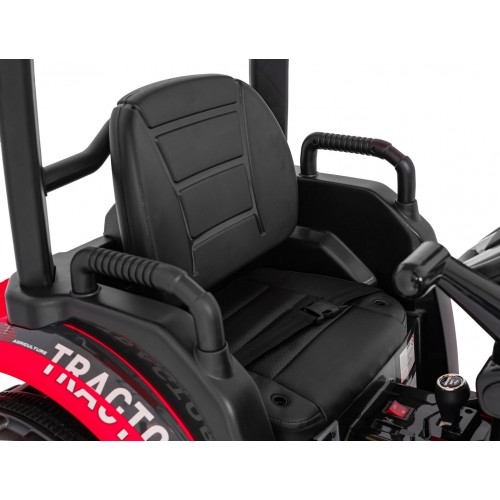 MEGA D68 ťahač s červeným prívesom