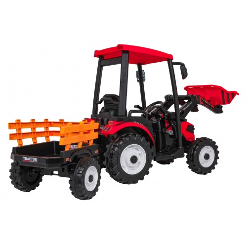 MEGA D68 ťahač s červeným prívesom