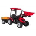MEGA D68 ťahač s červeným prívesom