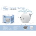 Mini fontána do kúpeľa s veľrybou