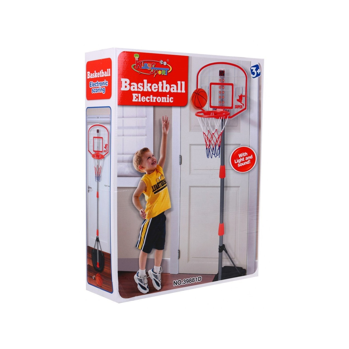 Basketbal 170 cm Elektronický Počítadlo Bodov