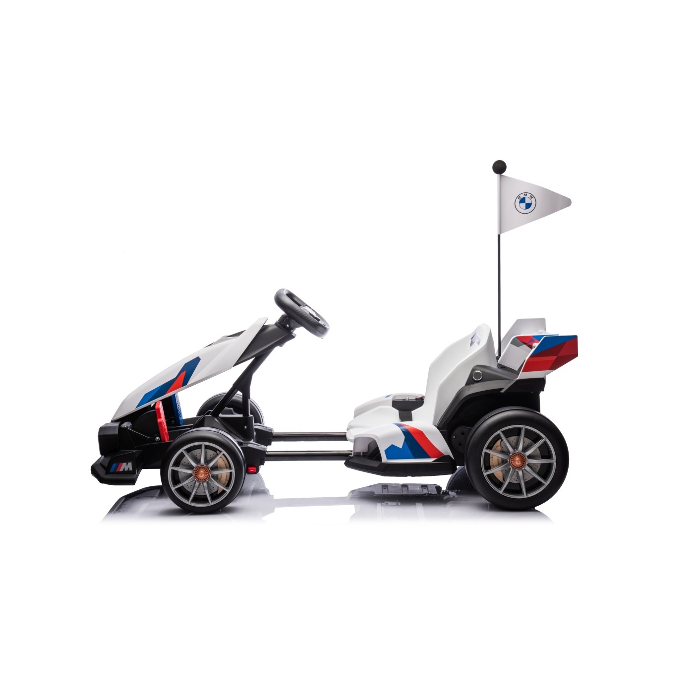 BMW Motokárové vozidlo s funkciou Drift, biela