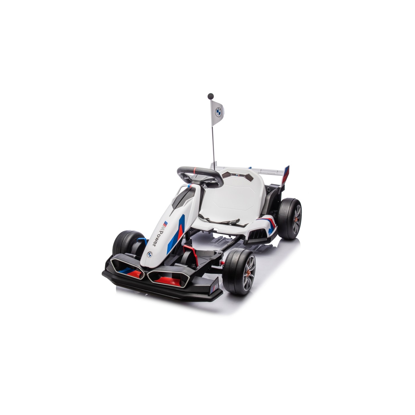 BMW Motokárové vozidlo s funkciou Drift, biela