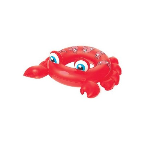 Plávací kruh Po Plávaní Krab BESTWAY Červený