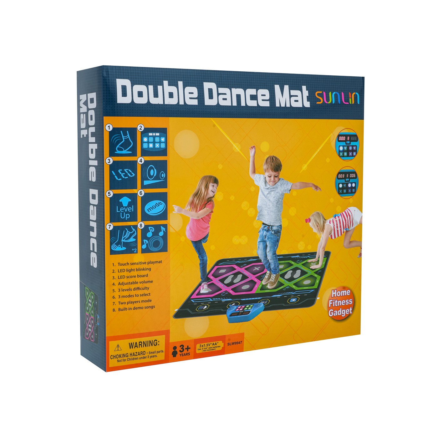 Verzia hudobnej tanečnej podložky pre dvoch ľudí