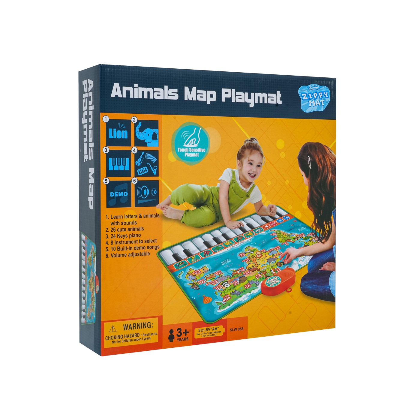 Hudobná podložka Animal World Keyboard