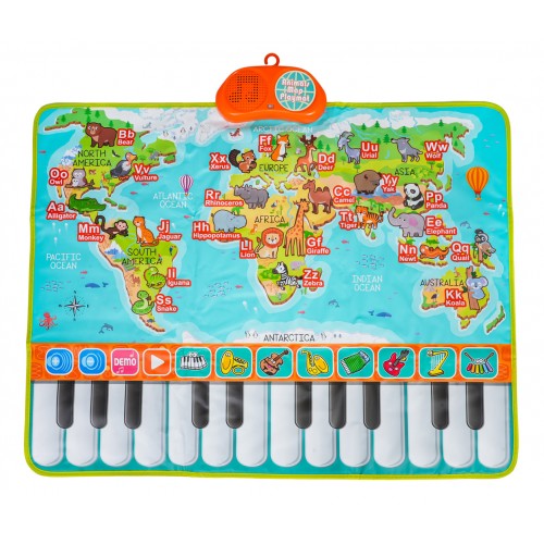 Hudobná podložka Animal World Keyboard