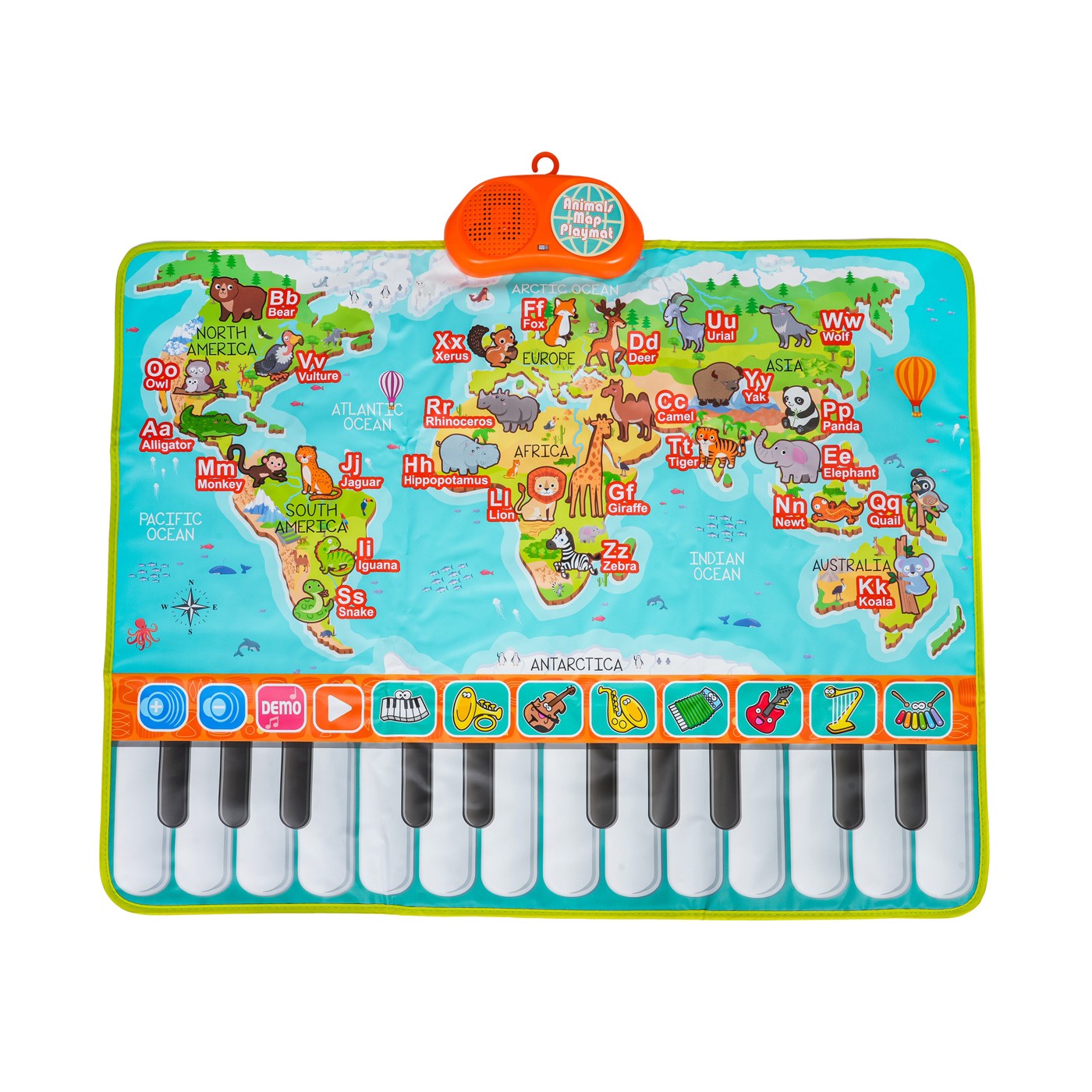 Hudobná podložka Animal World Keyboard