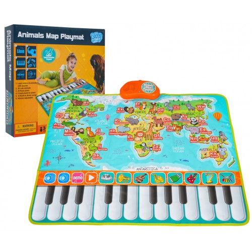 Hudobná podložka Animal World Keyboard