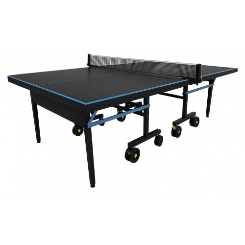 Veľký vonkajší pingpongový stôl čierny