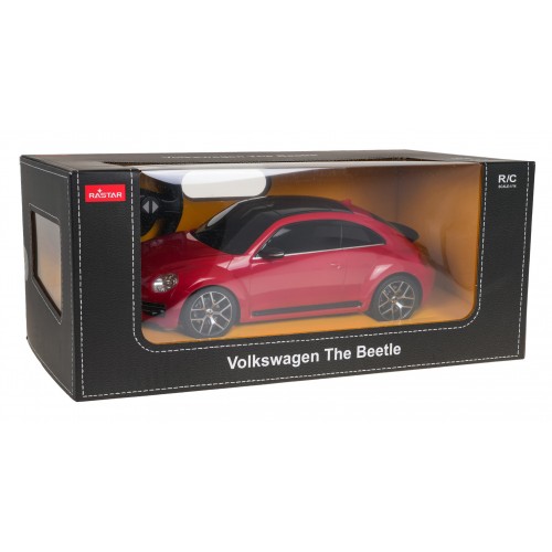 R/C Volkswagen Beetle auto 1:14 RASTAR Red