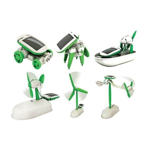 Kreatívny solárny robot KITS 6v1 (XB490)