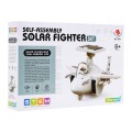 Solárny robot Stíhačka pre deti 8+ Hračka DIY na zostavenie + Motor + Solárny panel
