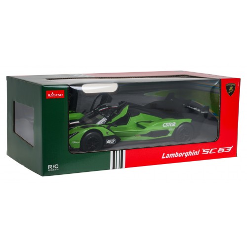 Autíčko R/C 1:14 Lamborghini SC63 Green RASTAR