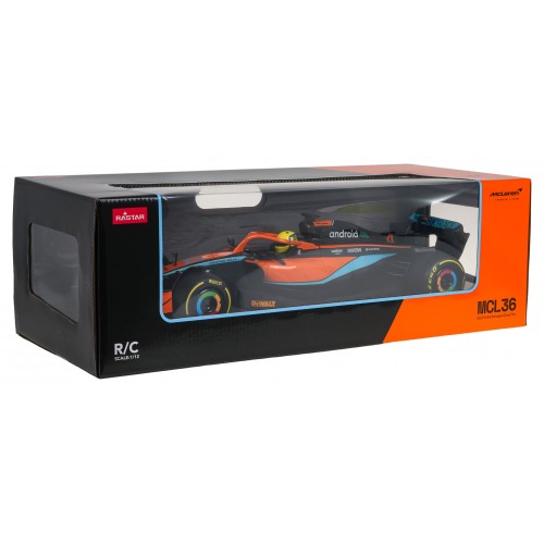 R/C 1:12 McLaren F1 MCL36 pretekárske auto Orange RASTAR