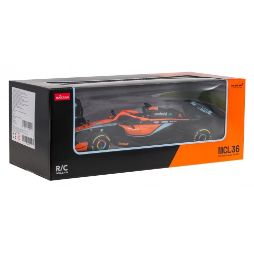 R/C 1:18 McLaren F1 MCL36 pretekárske auto Orange RASTAR