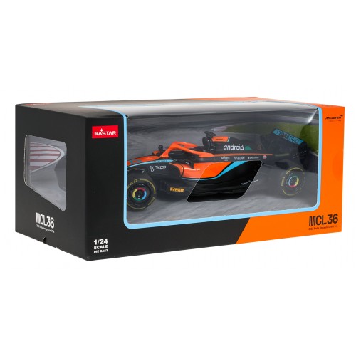 Metal Car 1:24 McLaren F1 MCL36 Orange RASTAR