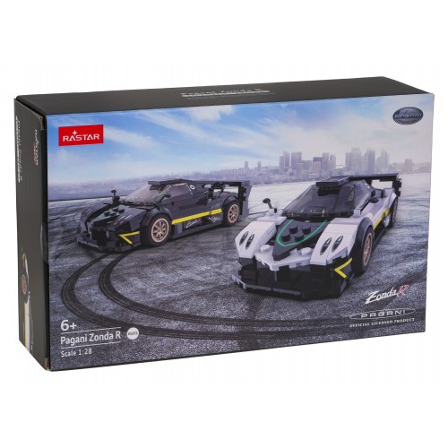 Auto 1:28 Pagani Zonda R Blocks White RASTAR