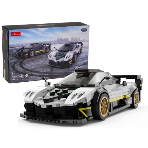 Auto 1:28 Pagani Zonda R Blocks White RASTAR