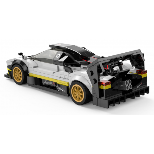 Auto 1:28 Pagani Zonda R Blocks White RASTAR