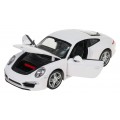 Kovové auto 1:24 Porsche 911 White RASTAR