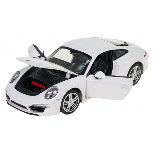 Kovové auto 1:24 Porsche 911 White RASTAR