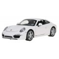 Kovové auto 1:24 Porsche 911 White RASTAR