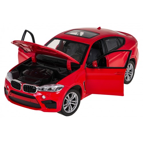 Kovové auto 1:24 BMW X6M Red RASTAR