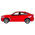 Kovové auto 1:24 BMW X6M Red RASTAR