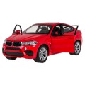 Kovové auto 1:24 BMW X6M Red RASTAR